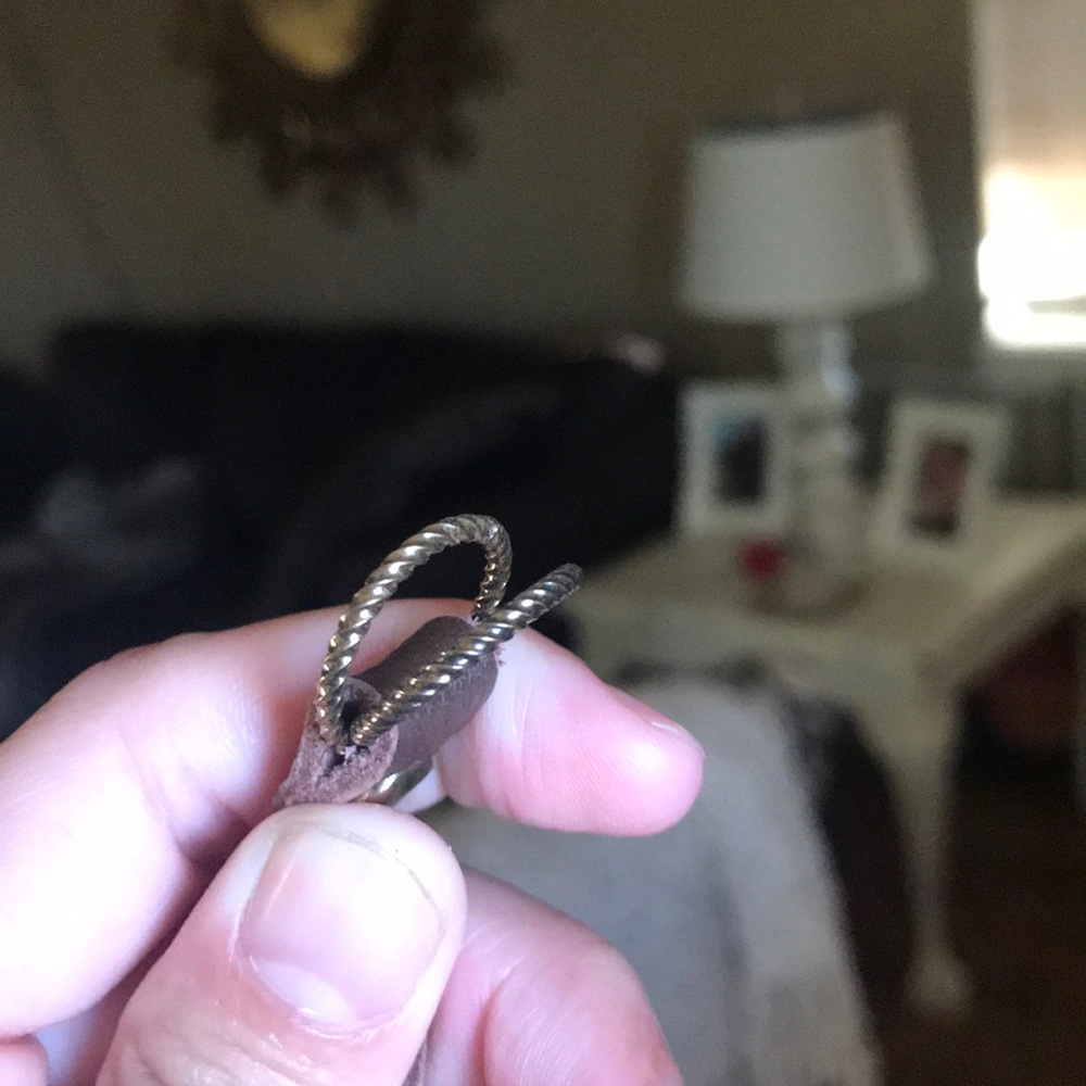 Lucky brand leather tiger eye bracelet - Picture 7 of 7